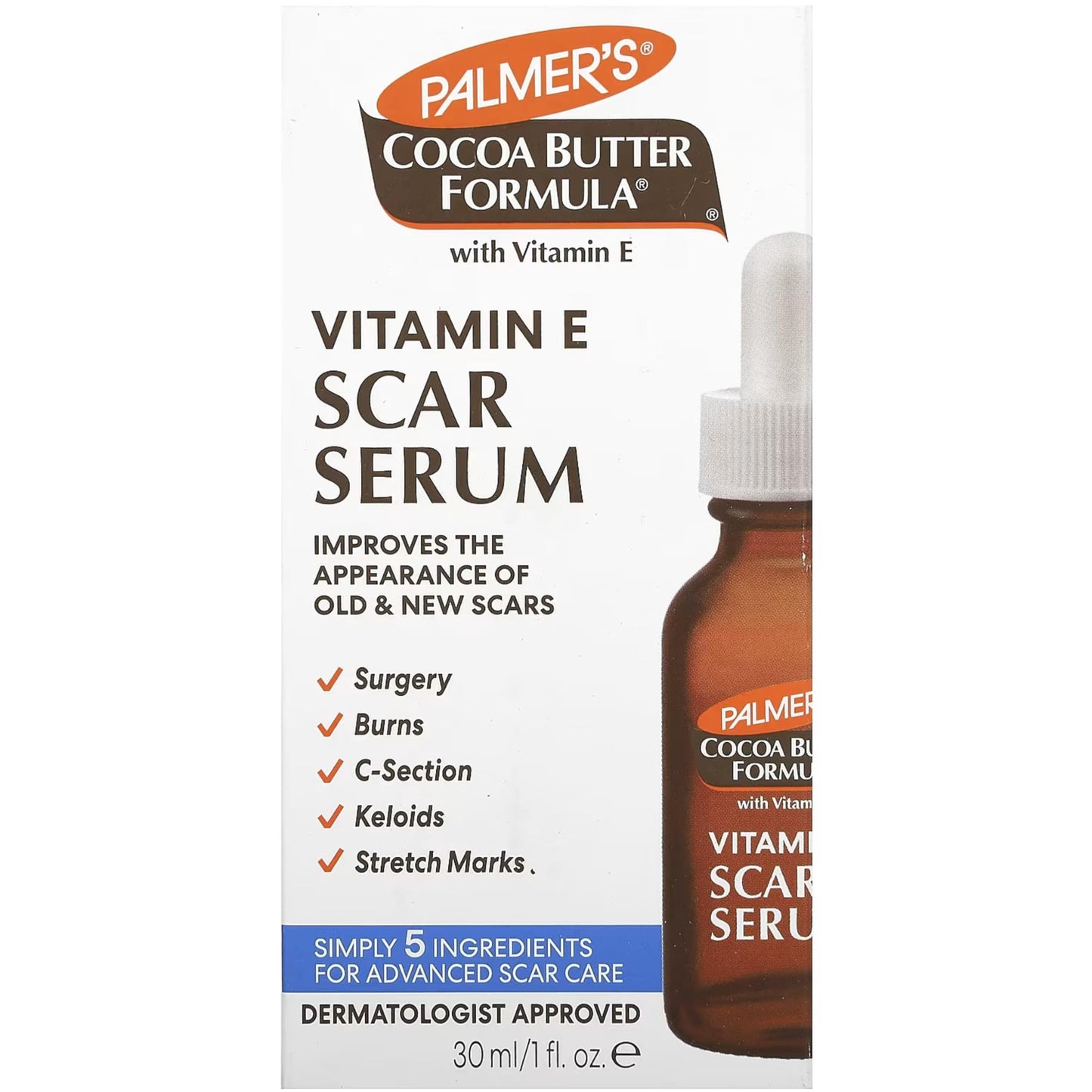 Palmer's Cocoa Butter Formula Scar Serum 1 oz (Pack of 12) Beauty & Personal Care Palmer's