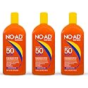 NO-AD Sport Sunscreen Lotion SPF 50 -- 16 fl oz (Pack of 3) Beauty & Personal Care NO-AD