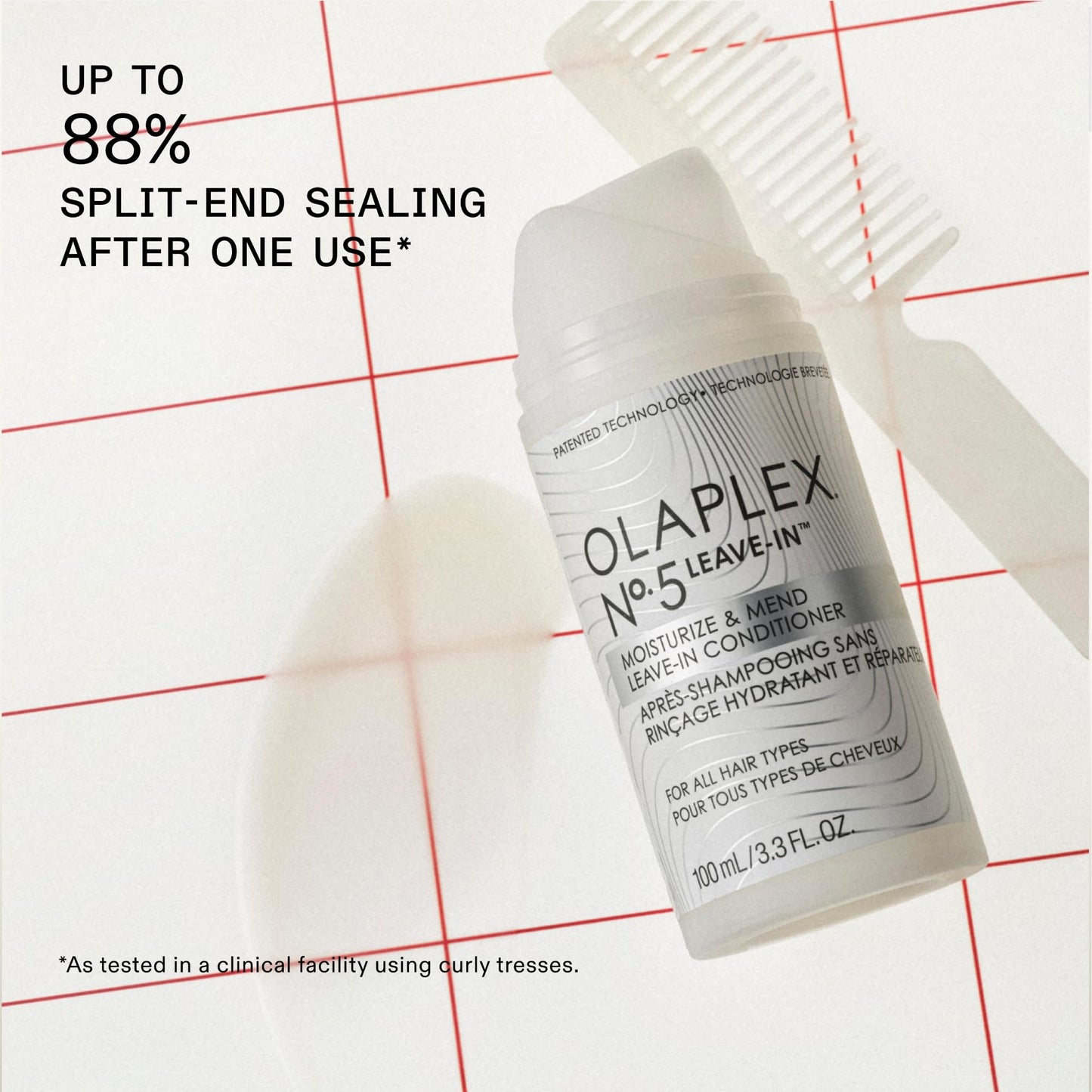 Olaplex Nº.5 Leave-In Conditioner: Moisturizes & Mends Split Ends | Reduces Breakage & Repairs, Protects Damaged Hair | For Coily, Curly, Straight Beauty & Personal Care Olaplex