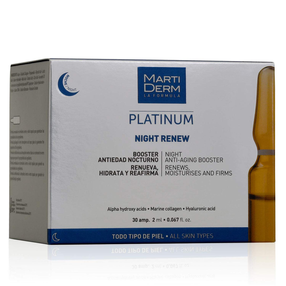 Platinum Night Renew Ampoules 30 X 2 Ml