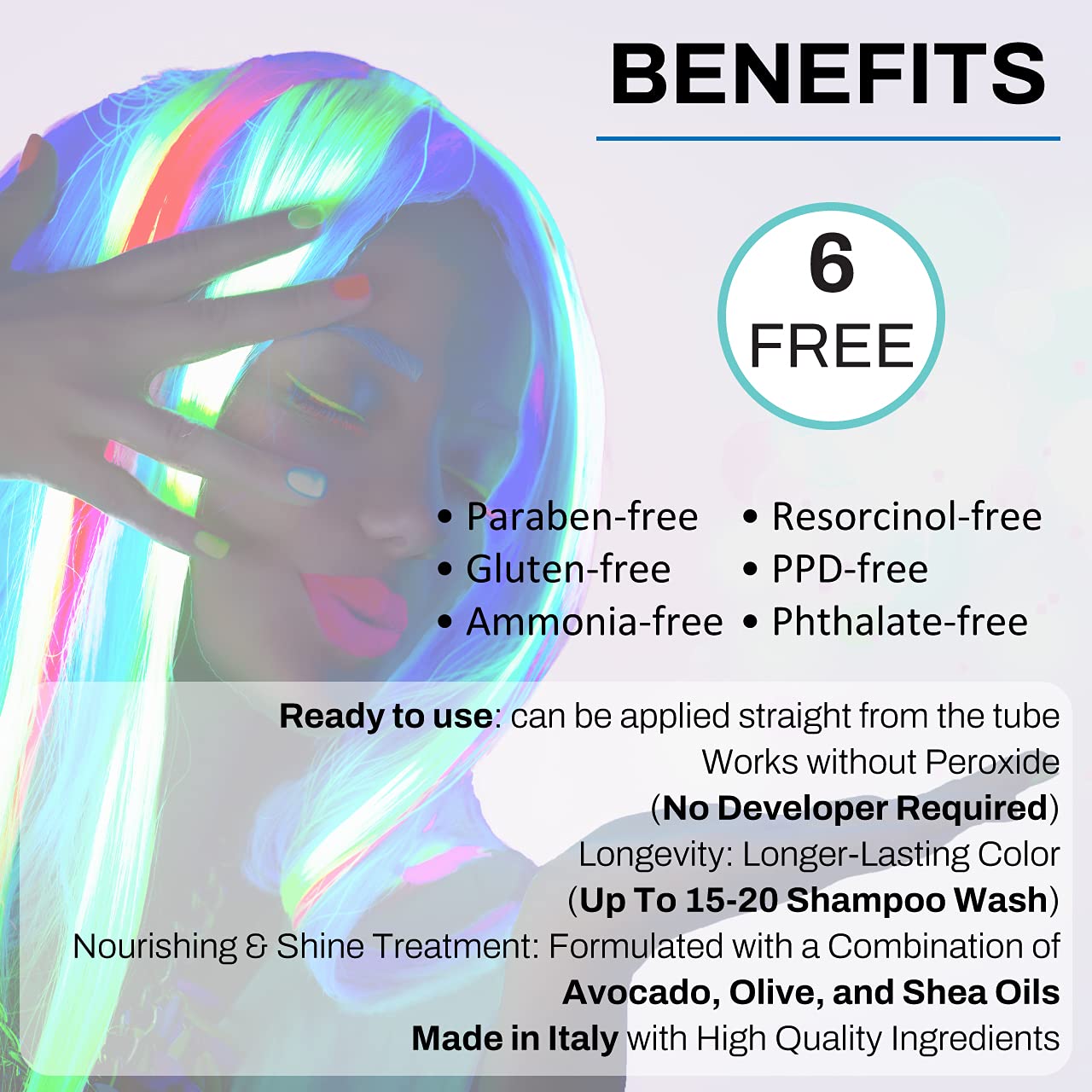 Cocohoney VR Semi-Permanent Hair Color | Vegan, Cruelty-Free | Long-Lasting Glowing Shades | Nourishing & Shining (911 Lava Orange) Beauty & Personal Care COCO-HONEY