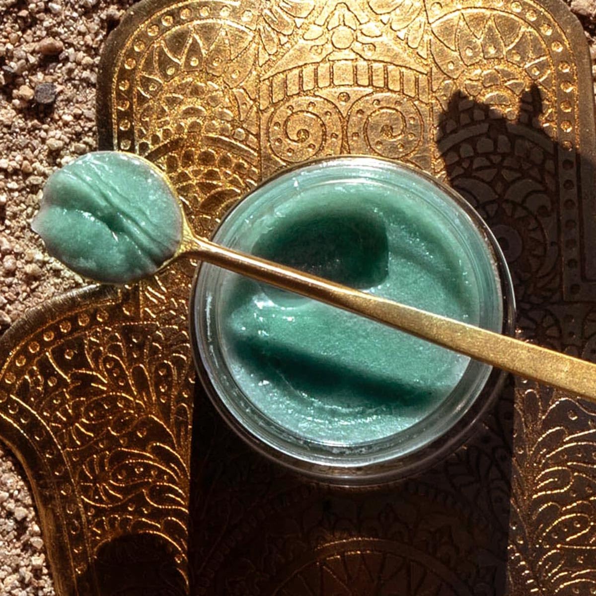 evanhealy Blue Cactus Beauty Balm - Organic Prickly Pear & Blue Tansy Flower - Soothing, Calming, Moisture Balm for All Skin Beauty and Personal Care evanhealy