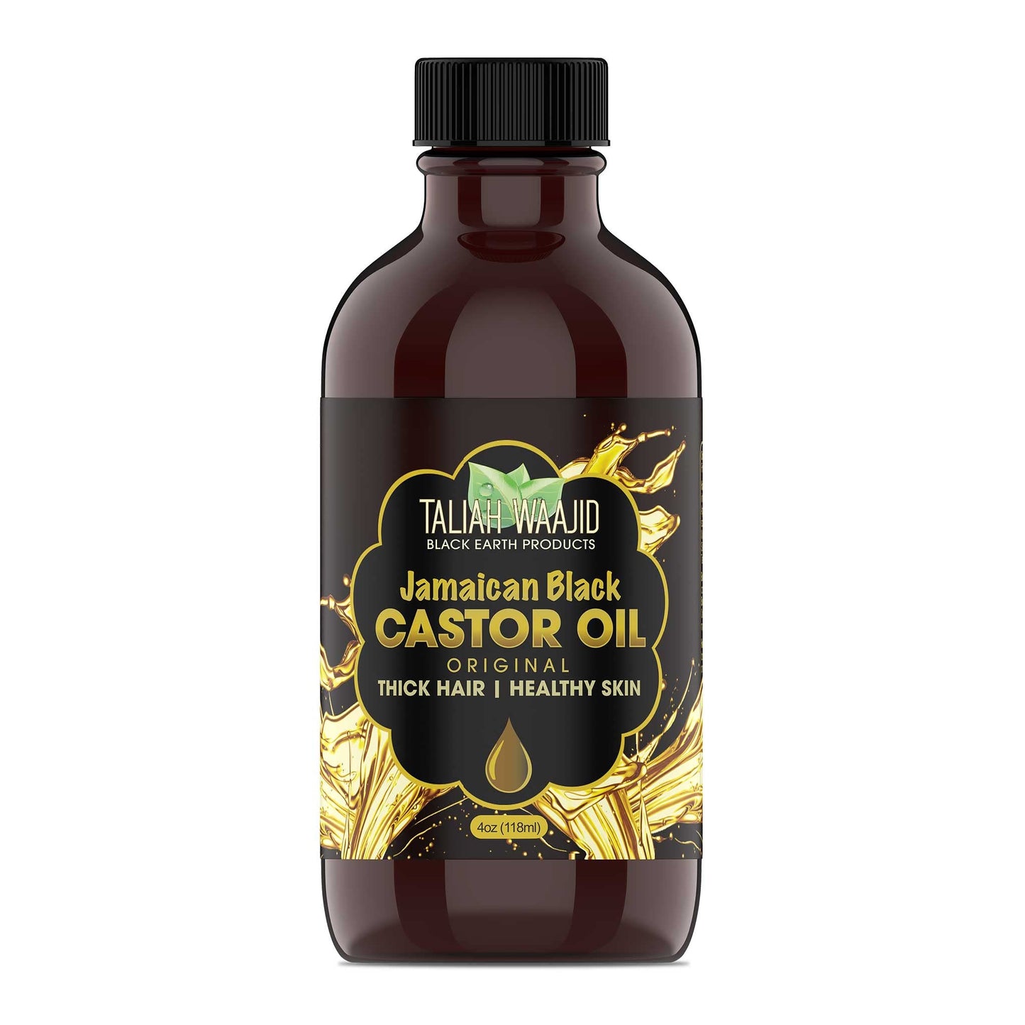 Taliah Waajid Black Earth Products Jamaican Black Castor Oil Original, 4oz Beauty & Personal Care Taliah Waajid black earth products