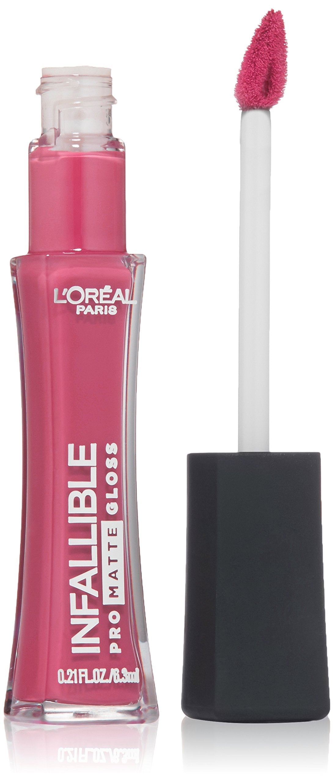 L’Oréal Paris Cosmetics Infallible Lip Pro Matte Gloss, Fuchsia Amnesia, 0.21 fl. oz. Beauty & Personal Care L'Oreal Paris