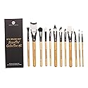 Narrative Cosmetics SFX Brush Set, Essential Collection #2, 12 Makeup Brushes with Synthetic Bristles & Natural Bamboo Handles Beauty & Personal Care Narrative Cosmetics