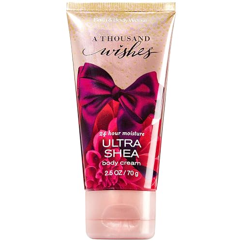 Bath and Body Works A Thousand Wishes Travel Size Body Cream 2.5 Ounce Beauty & Personal Care Ultra Shea Body Cream 2.5 oz