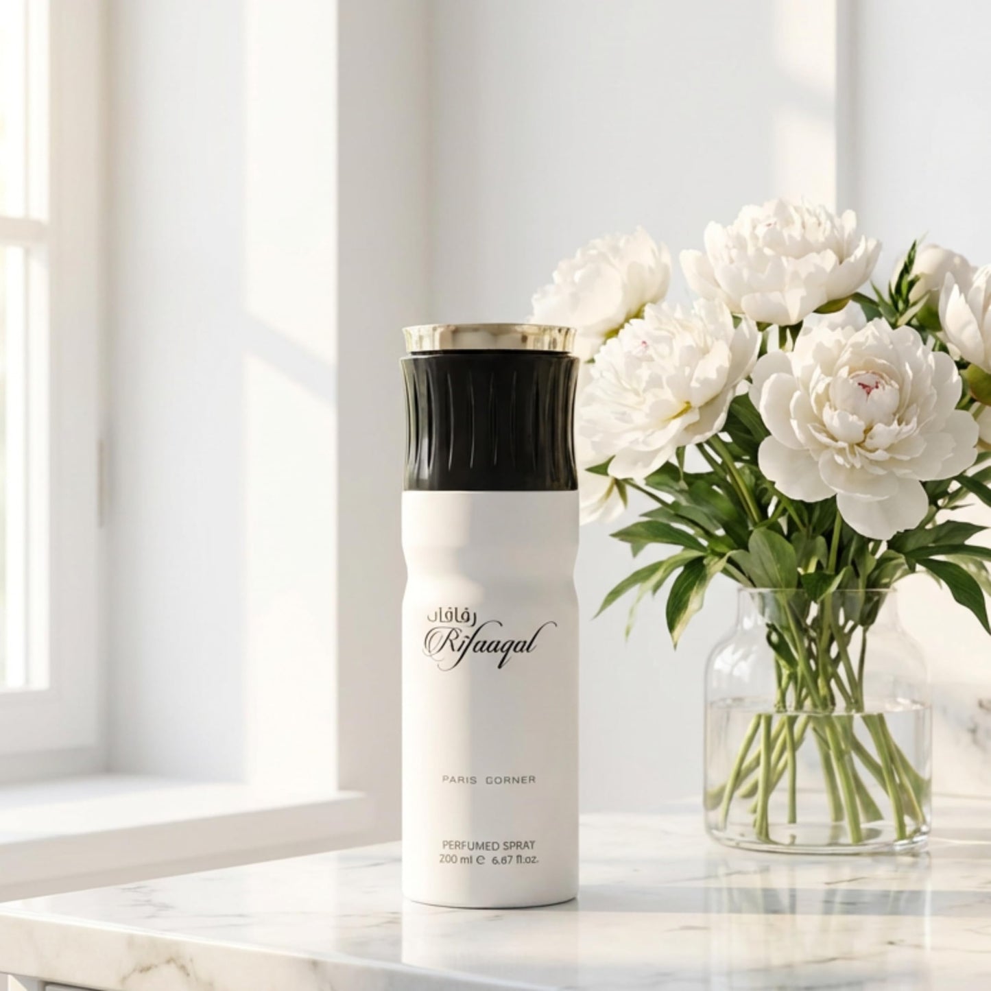 Paris Corner Rifaaqat Deodorant 6.8 Fl Oz (200ml) Unisex Fragrance Perfume Beauty and Personal Care Paris Corner