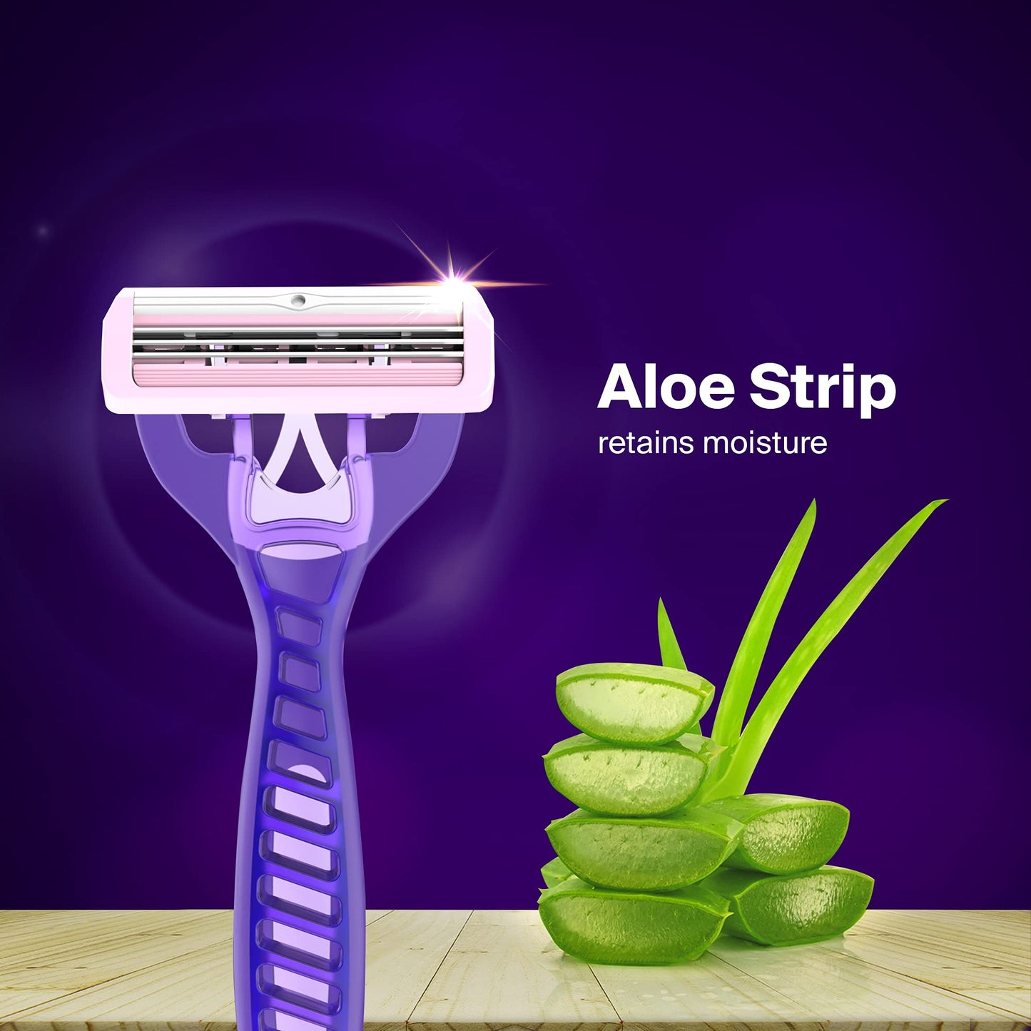 BOMBAE Hair Removal Razor for Women (Pack of 5) - Safe and Hygienic - Experience close and irritation-free shaves - Aloe Vera and Vitamin E Beauty and Personal Care Bombay Shaving Company