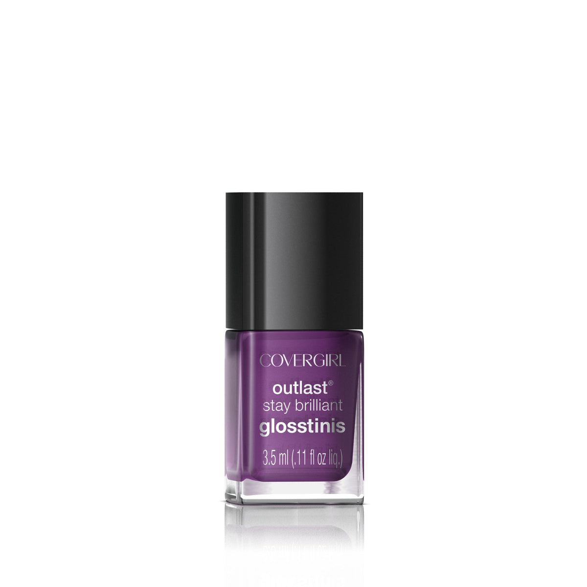 CoverGirl Outlast Stay Brilliant Nail Glosstinis, Purple Freeze, 0.11 Fluid Ounce