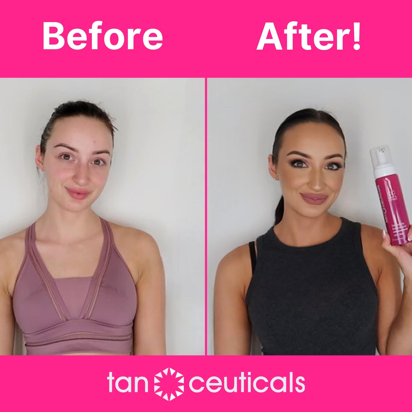 Tanceuticals CC Self Tanning Body Mousse - Ultra Dark Self Tanner - Healthy Ingredients & Fresh Coconut Scent Give Instant, Natural-Looking Beauty & Personal Care Tanceuticals