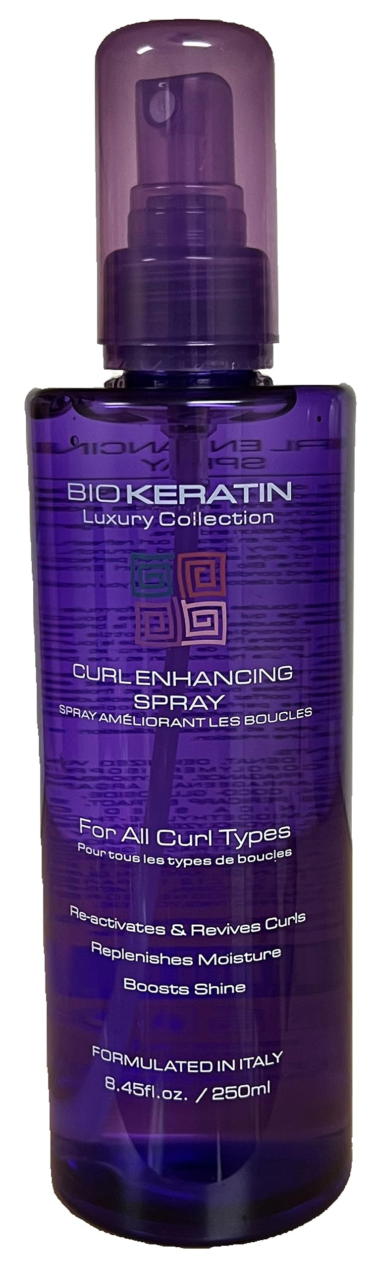 Bio Keratin Luxury Collection Curl Enhancing Spray, 8.45 fl.oz. (250 ml) Beauty & Personal Care Bio PureOils