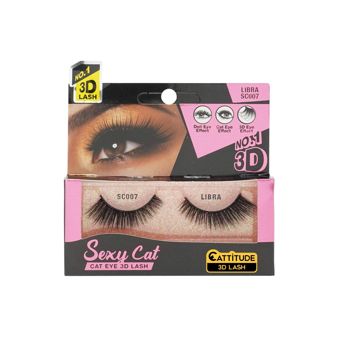 Libra - Sexy Cat 3D Lashes Beauty & Personal Care EBIN NEW YORK