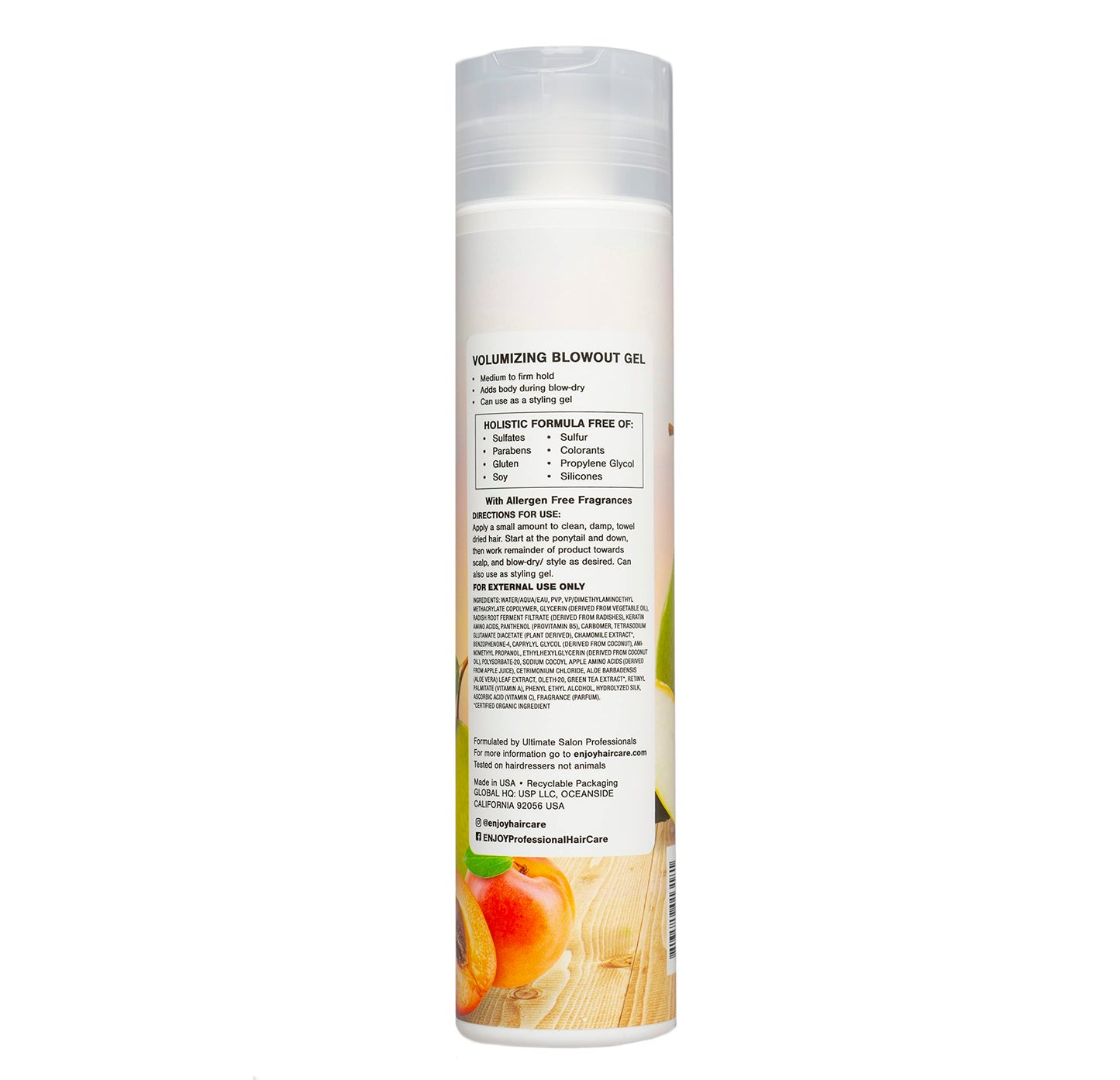 Enjoy Volumizing Blowout Gel, 10.1 Fluid Ounces - Hair Styling Agent, Adds Touchable Texture and Definition, Suitable for All Fine to Medium Hair Beauty & Personal Care Enjoy