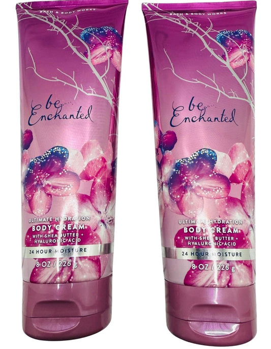 Bath & Body Works Be Enchanted Ultimate Hydration Body Cream 8 Ounces Pack of 2 Beauty & Personal Care Bath & Body Works