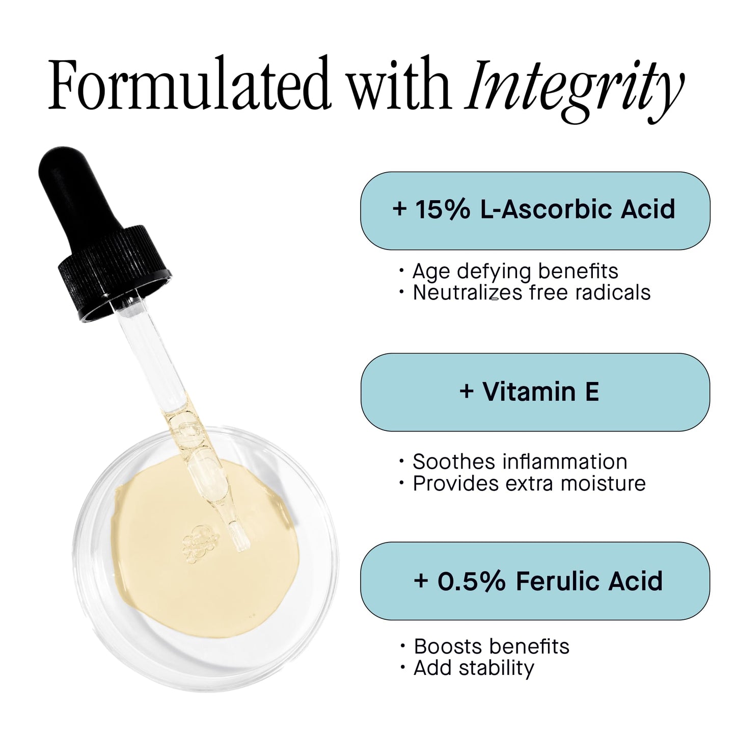 Brandefy Vitamin C Face Serum 15% L. Ascorbic Acid, Ferulic Acid .5% + Vitamin E for Self Care and Beauty, Face Dark Spot Corrector and Anti Aging Beauty & Personal Care Brandefy