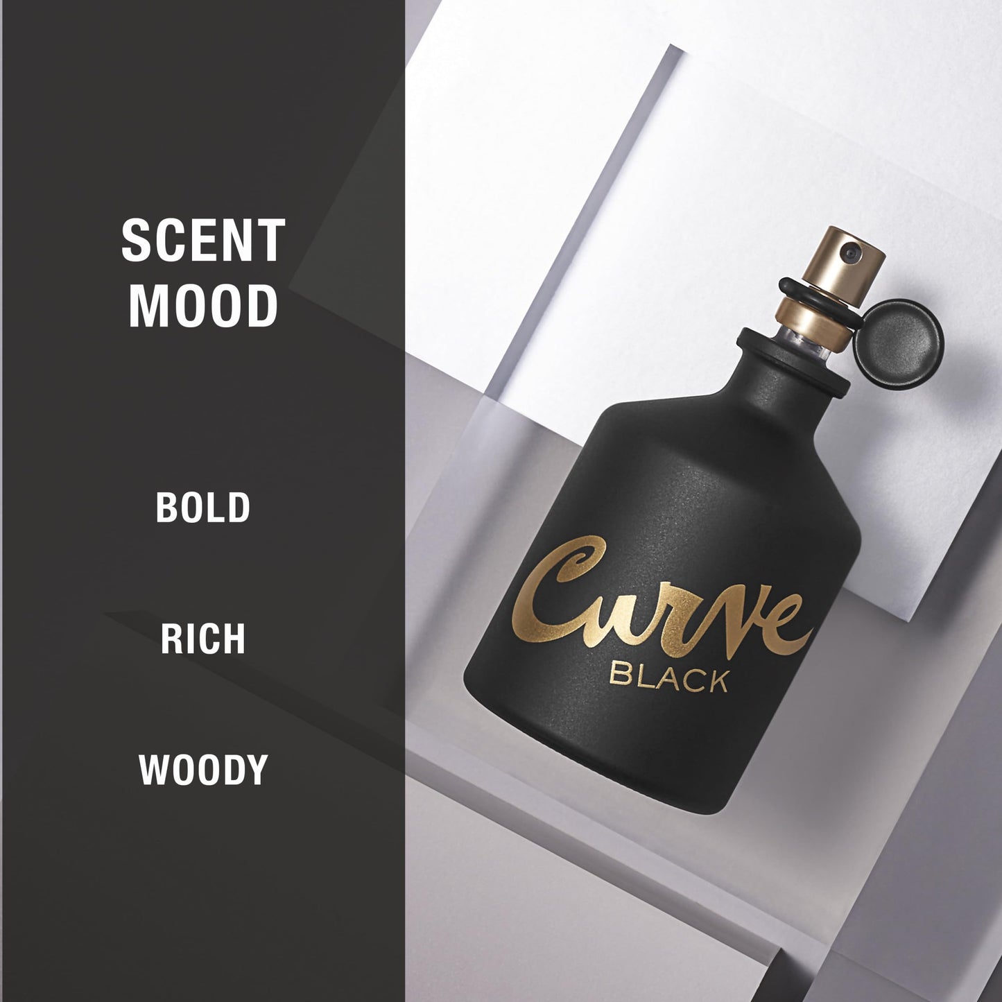 Curve Black Men's Cologne Fragrance Spray, Casual Day or Night Scent, 4.2 fl oz Beauty & Personal Care Curve