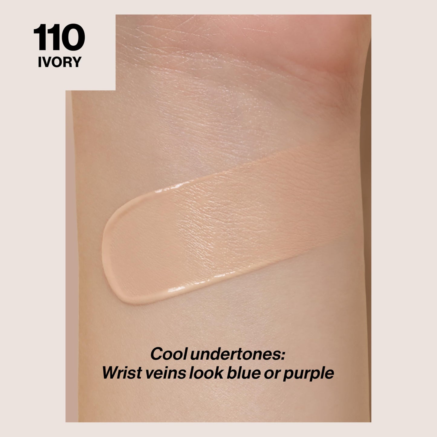 Revlon Liquid Foundation, ColorStay Face Makeup for Normal & Dry Skin, SPF 20, Longwear Medium-Full Coverage with Natural Finish, 110 Ivory, 1 fl oz Beauty & Personal Care REVLON