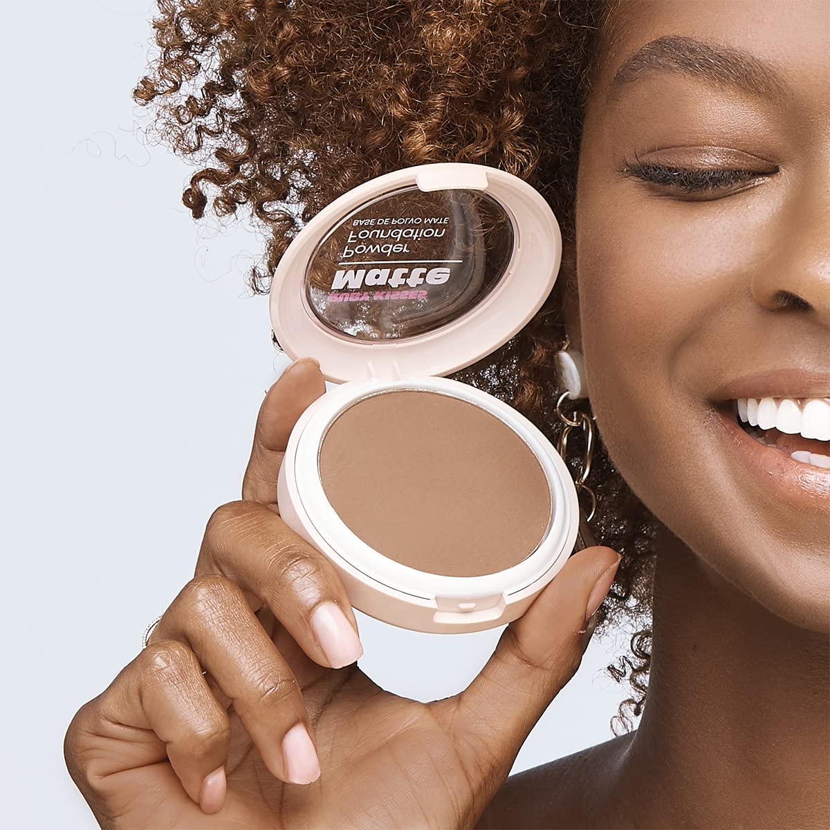 Ruby Kisses Face Powder Foundation, Pressed Compact Makeup Setting Powder, Full Coverage Matte Lightweight, Long-Lasting, Perfect Finishing Powder Beauty & Personal Care Ruby Kisses