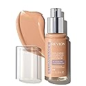 Revlon Illuminance Skin-Caring Liquid Foundation, Hyaluronic Acid, Hydrating and Nourishing Formula with Medium Coverage, 313 Light Tan, 1 fl oz Beauty & Personal Care REVLON