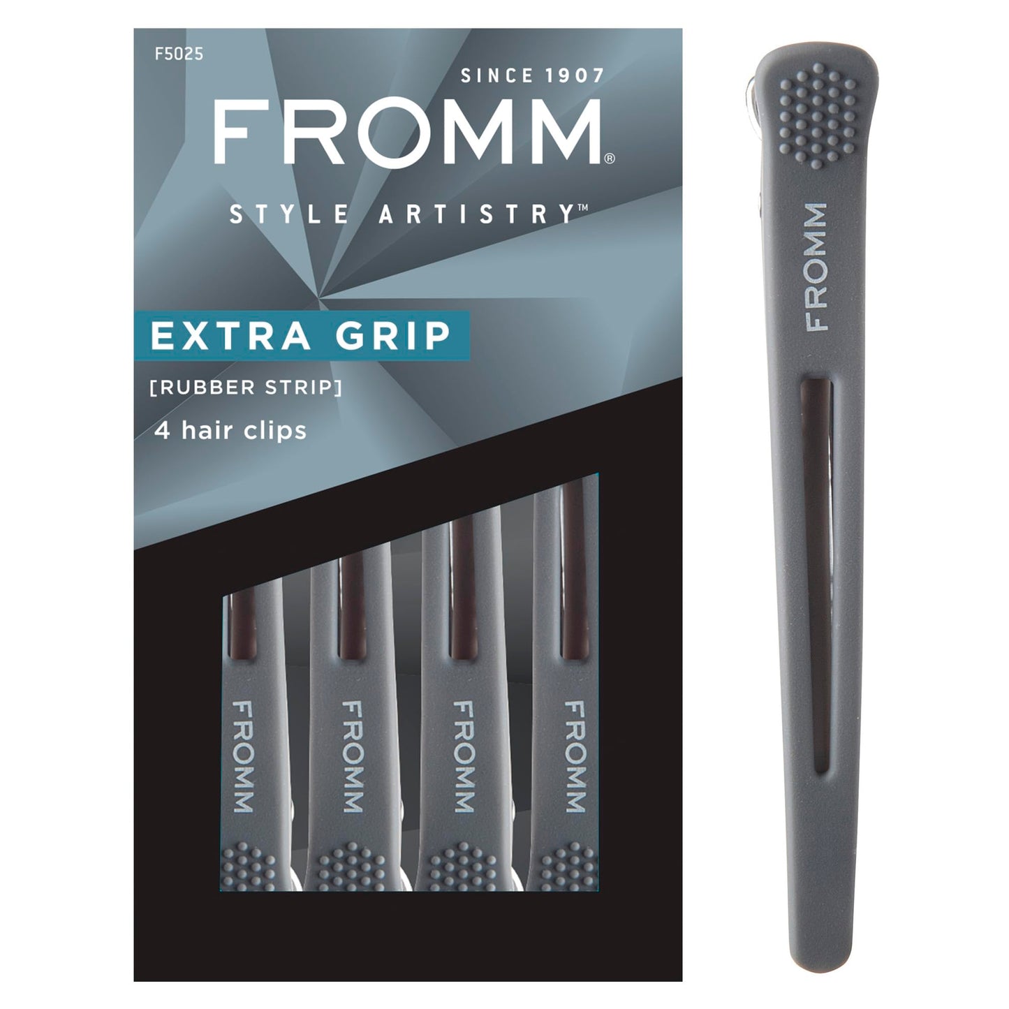 Fromm F5025 Extra Grip Rubberized Clip (Pack of 4) Beauty & Personal Care Fromm