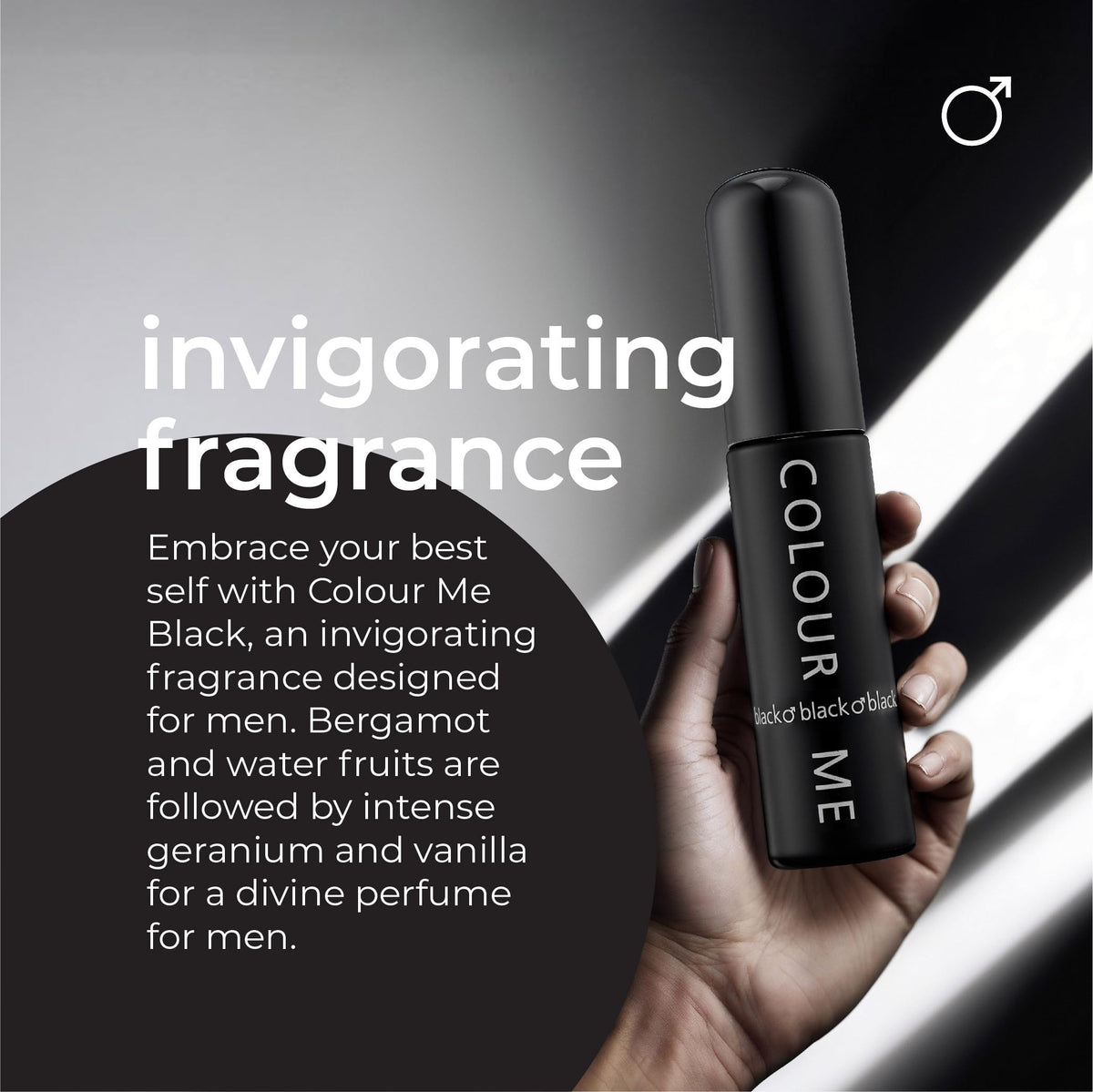 Colour Me Homme Black by Milton-Lloyd for Men - 1.7 oz EDT Spray Beauty & Personal Care COLOUR ME