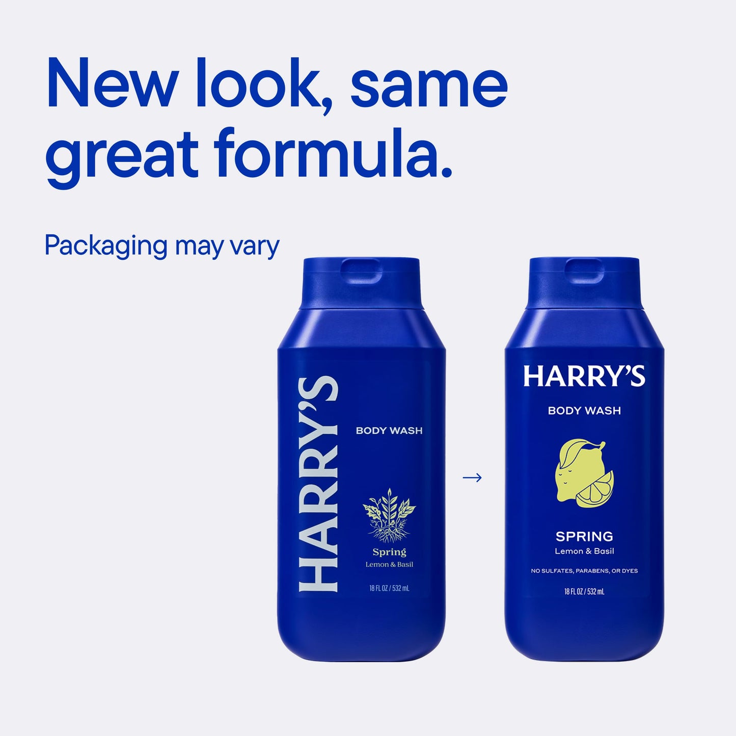 Harry's Men's Body Wash - Spring - (3 Pack) 18 fl oz - Shower Gel for Men - No Parabens, Sulfates, or Dyes Beauty & Personal Care Harry's