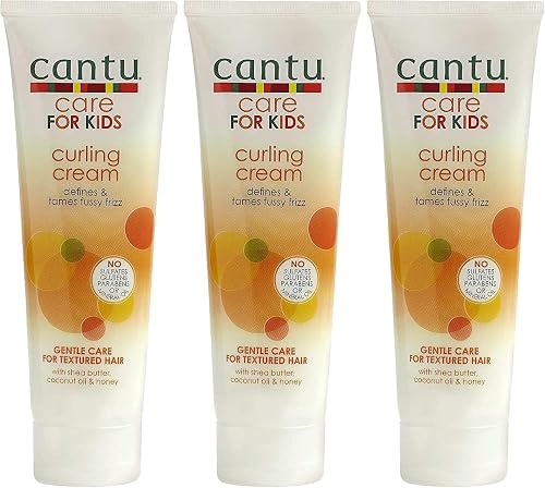 Cantu Care For Kids Curling Cream 8 Ounce (Pack of 3) Beauty & Personal Care Cantu
