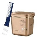 BlondeMe Lightener 9+ Premium Bleach XXL 800 grams and M Hair Designs Tint Brush Comb (Bundle), Off White Beauty & Personal Care M Hair Designs
