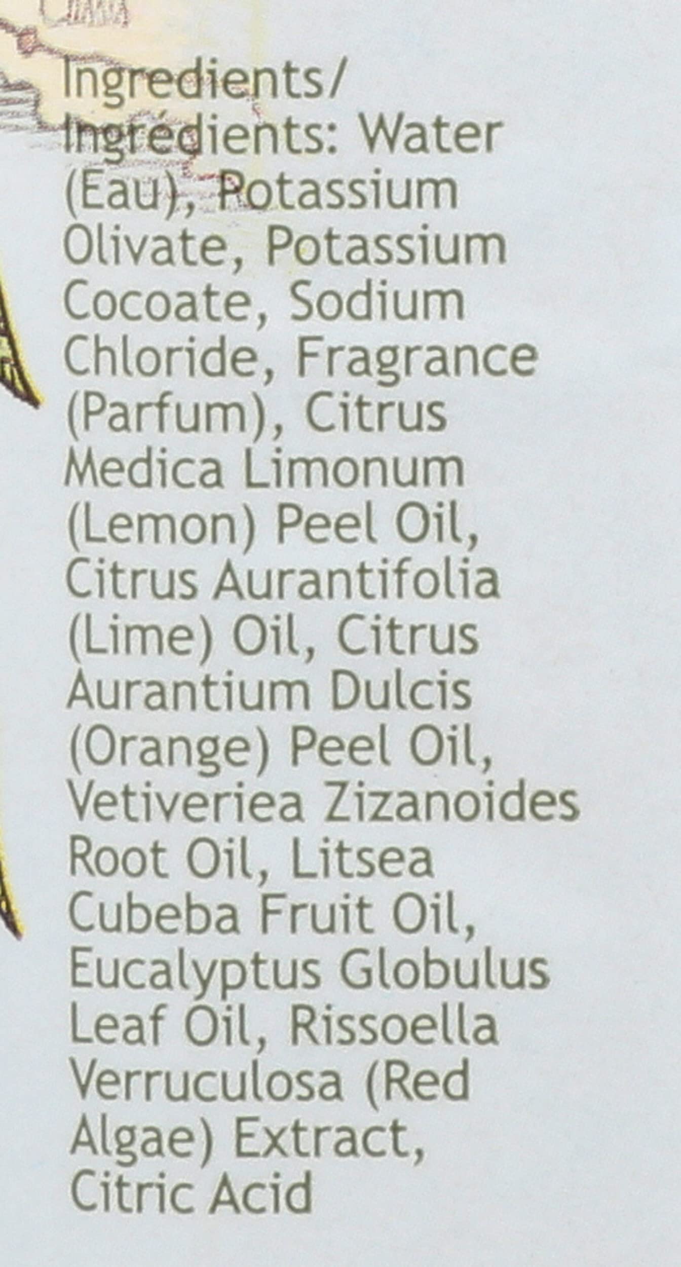 South Of France Hand Wash Lemon Verbena Beauty & Personal Care South Of France