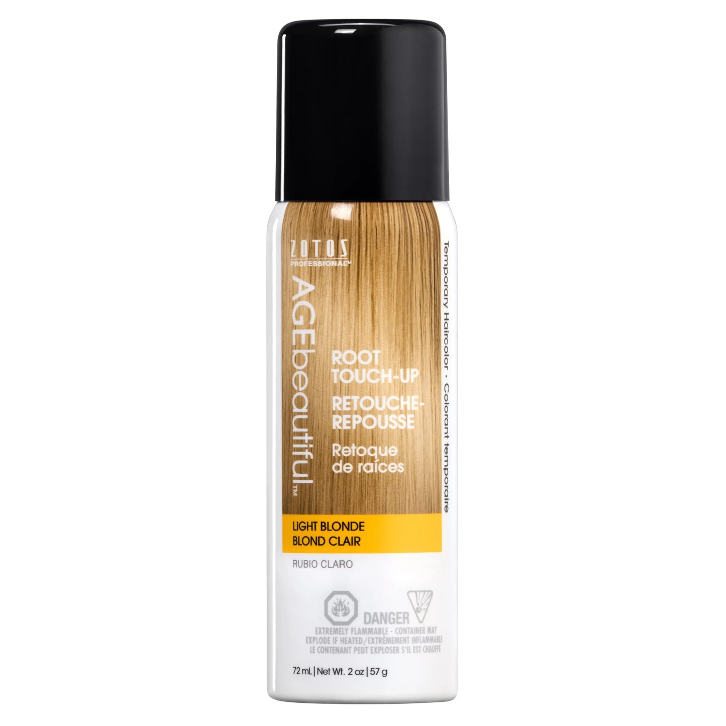 AGE beautiful Root Touch Up Hair Color Spray | Touch-Up Gray Concealer | Temporary Cover Up | Adds Volume & Covers Thinning Patches | Water, Sweat Beauty & Personal Care AGE beautiful