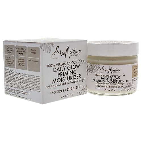Shea Moisture 100% Virgin Coconut Oil Daily Glow Priming Moisturizer By Shea Moisture for Unisex -Moisturizer, 2 Ounce Beauty & Personal Care Shea Moisture