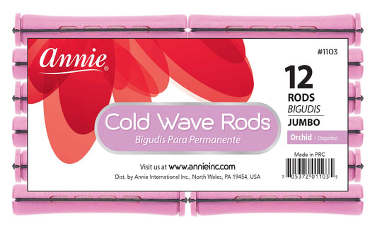3 Packs of Annie Cold Wave Rods (Jumbo) #1103 12Pcs/Pack