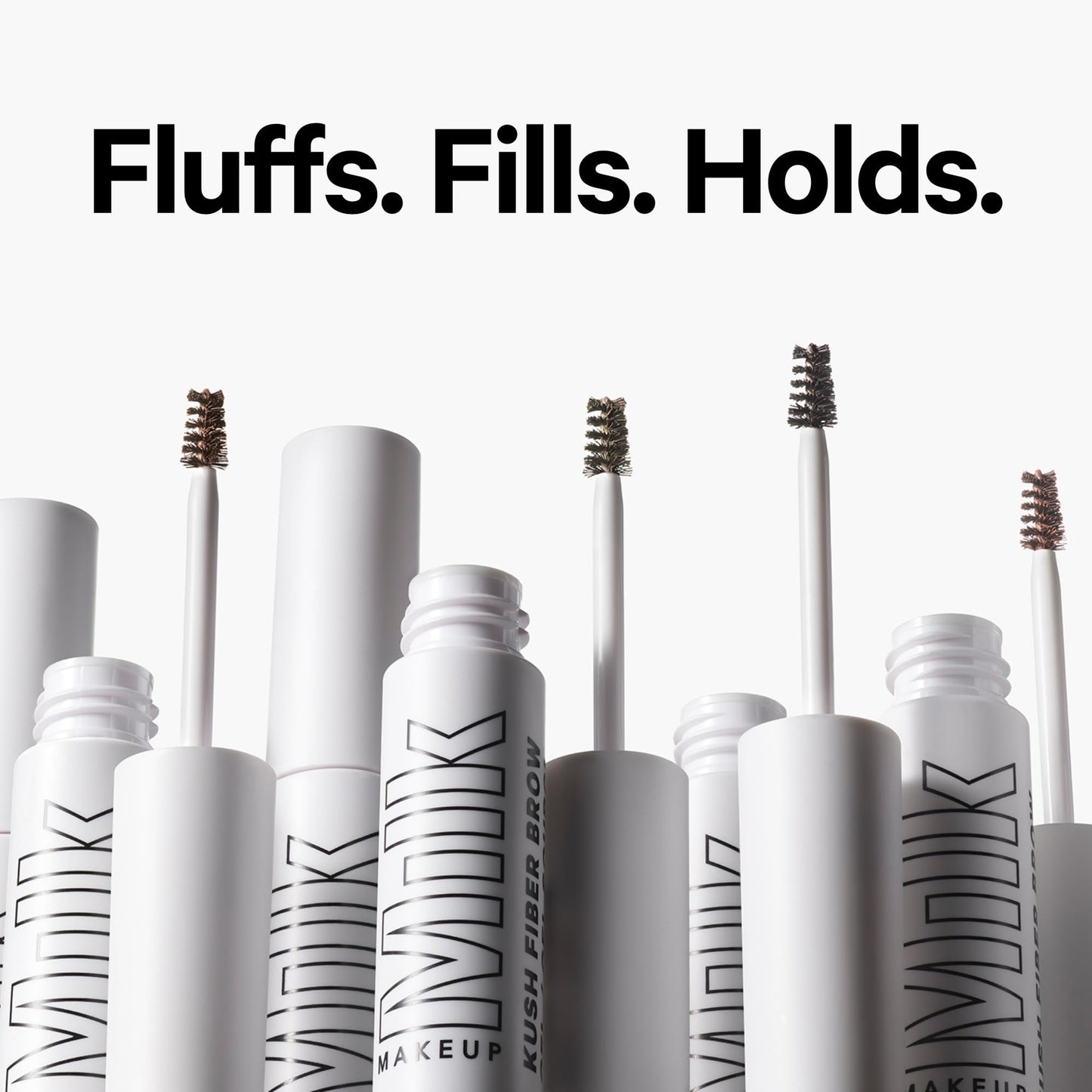 Milk Makeup KUSH Fiber Brow Gel - Tinted Gel Fluffs, Fills + Holds Eyebrows for a Fuller, Natural Look - Conditioning, Vegan Formula - Herb (Medium Beauty & Personal Care Milk Makeup