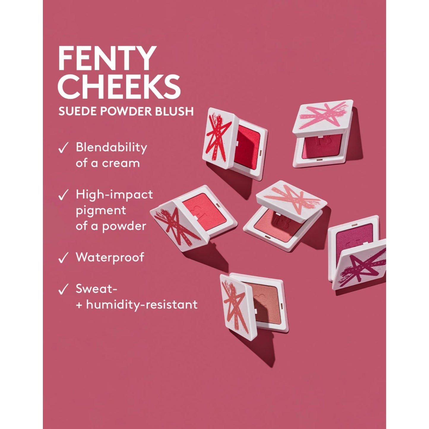 Fenty Cheeks Suede Powder Blush Beauty & Personal Care FENTY BEAUTY