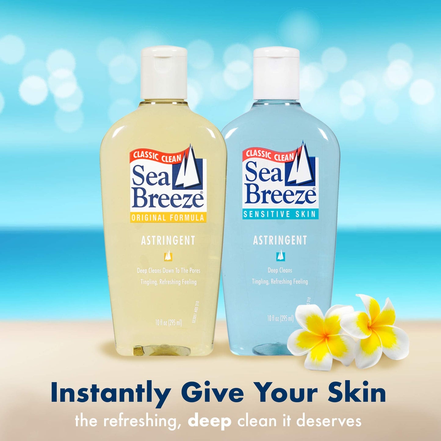Seabreeze Deep Cleaning Facial Astringent for Sensitive Skin, 10 Fluid Ounce (Pack of 3) (SE03052WM) Beauty & Personal Care Seabreeze