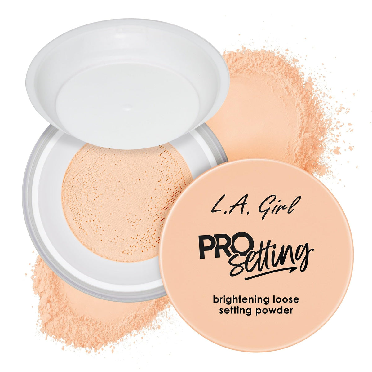 L.A. Girl Pro.Setting Brightening Loose Setting Powder, Peach GLP737