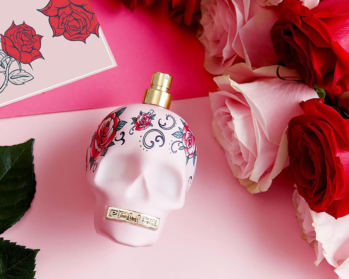 To Be Tattooart For Woman By Police - Fragrance For Women - Floral Fruity Gourmand Scent - Creamy Sandalwood And A Powdery-Sweet Marshmallow Accord Beauty & Personal Care Police