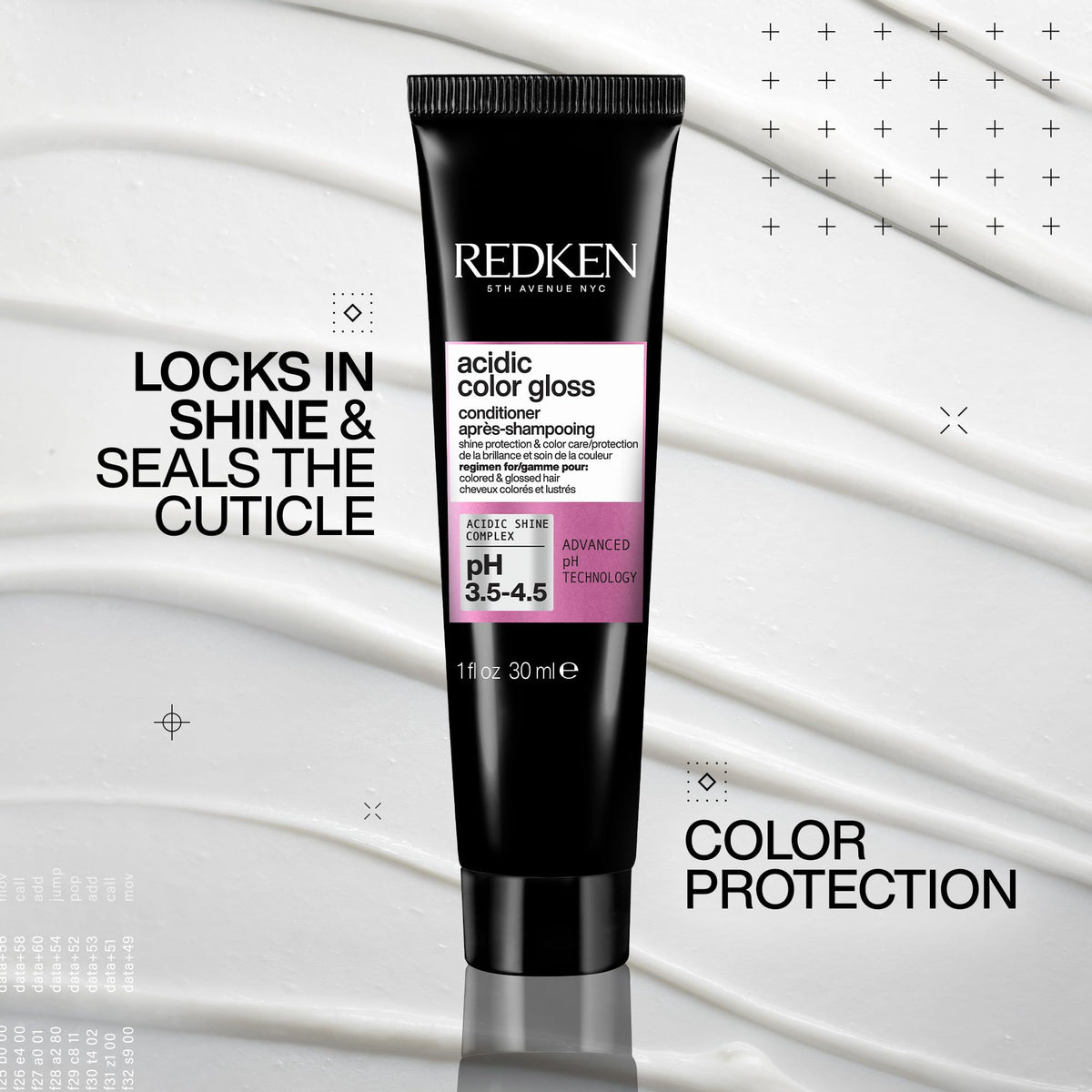 Redken Acidic Color Gloss Conditioner - For Color-Treated Hair, 1 Fl Oz
