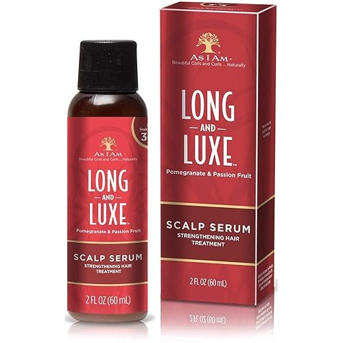 As I Am Long and Luxe Scalp Serum - 2 Ounce - Strengthening Nano Treatment - Enriched with Biotin, Aloe Vera, and Saw Palmetto Beauty & Personal Care As I Am