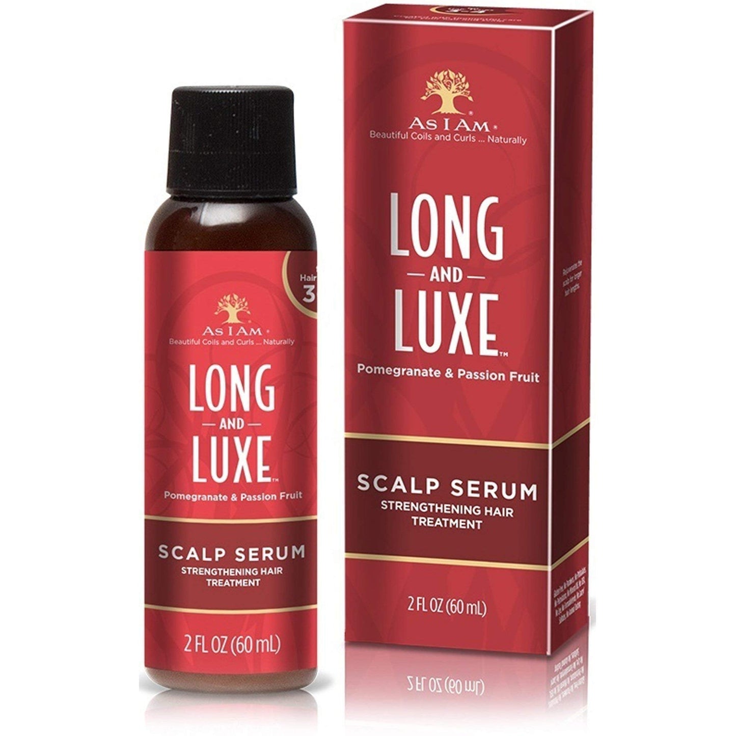 As I Am Long and Luxe Scalp Serum - 2 Ounce - Strengthening Nano Treatment - Enriched with Biotin, Aloe Vera, and Saw Palmetto Beauty & Personal Care As I Am
