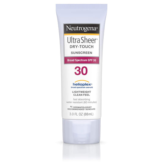 Neutrogena Ultra Sheer Dry-Touch Sunblock, SPF 30, 3 fl oz (88 ml) Beauty & Personal Care Neutrogena