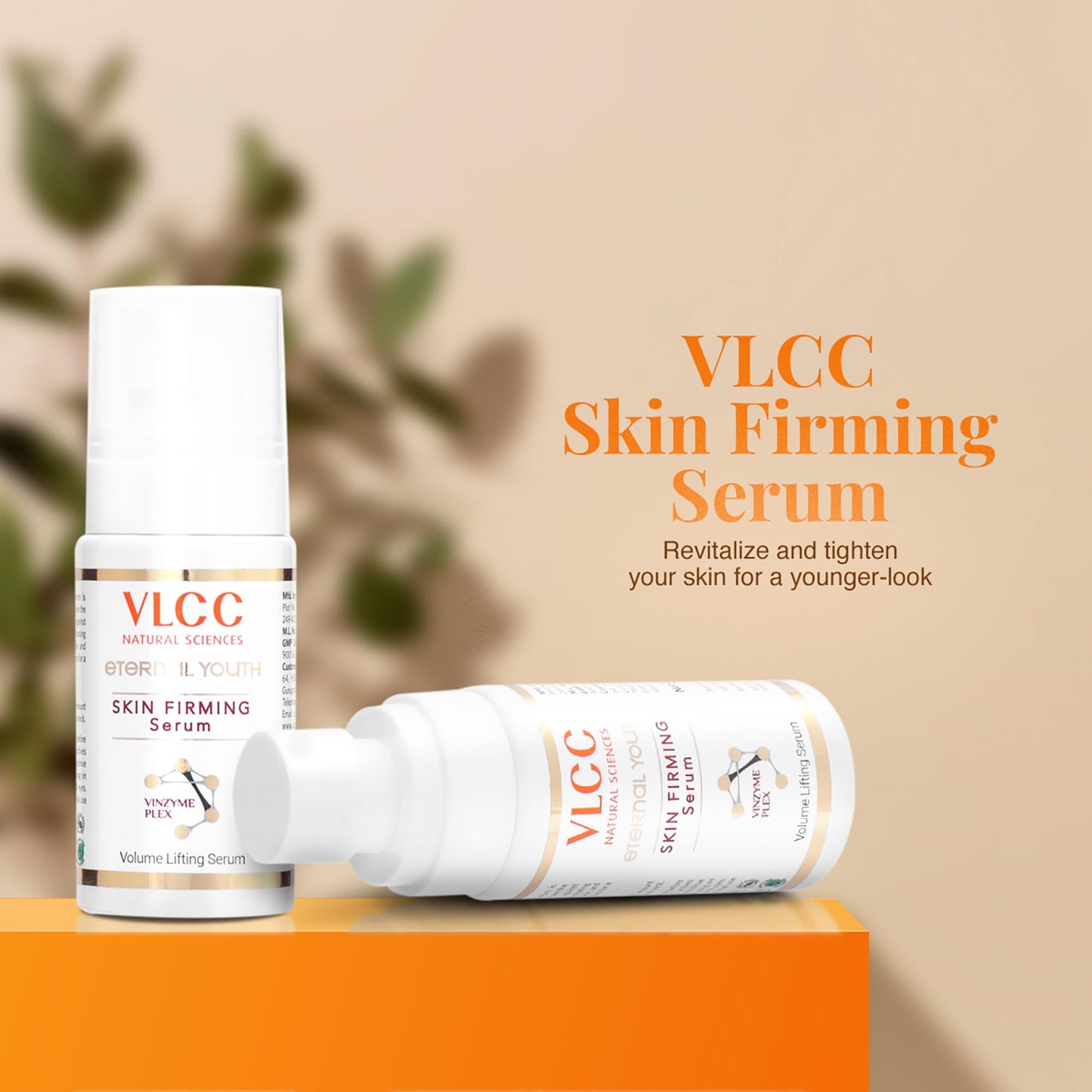 VLCC Eternal Youth Skin Firming Serum - Hydrating Skin Care with Vitamin E and Niacinamide - Face Serum Rich in Antioxidants for Anti Aging - 1.3 oz Beauty & Personal Care VLCC