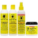 Cooling Scalp Care Set of 4 (Shampoo, Conditioner, Maximum Relief Spray 8 oz, Cool Scalp Braid and Twist & Loc Gel) Beauty & Personal Care Jamaican Mango & Lime