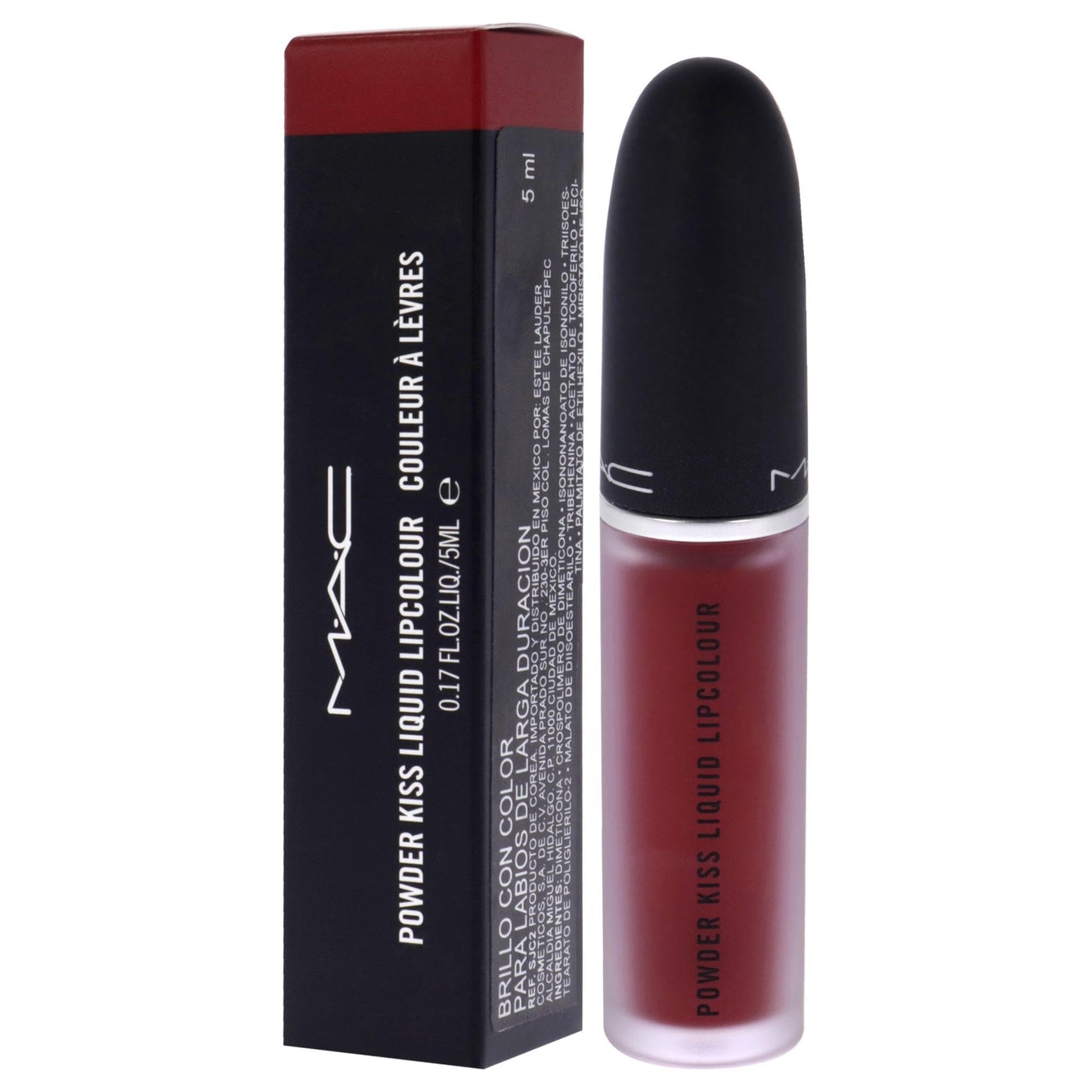 Powder Kiss Liquid Lipcolor - 975 Ruby Boo by MAC for Women - 0.17 oz Lipstick Beauty & Personal Care MAC
