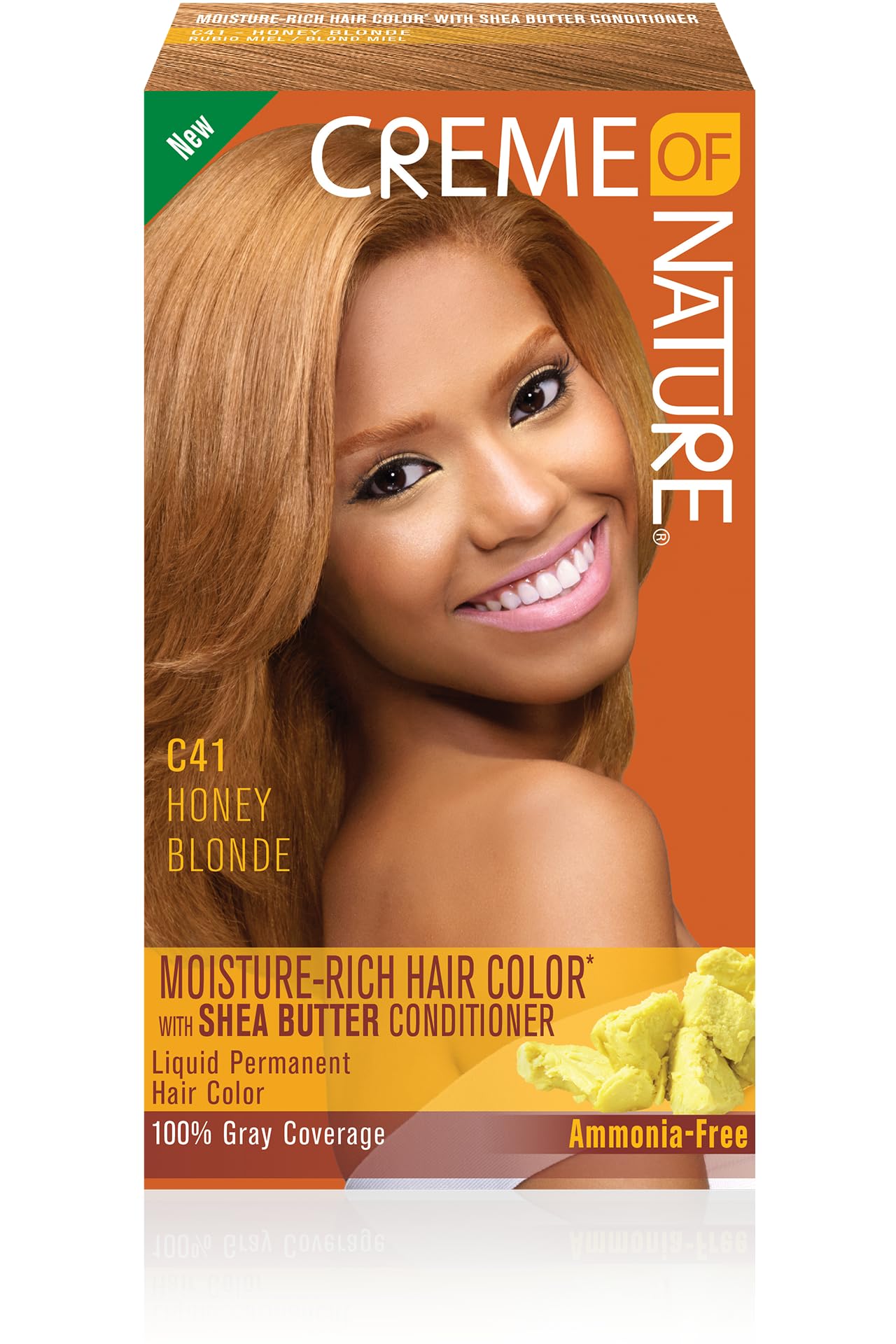 Creme of Nature Moisture Rich Hair Color Kit, C41 Honey Blonde, 1 Application Beauty & Personal Care Creme of Nature