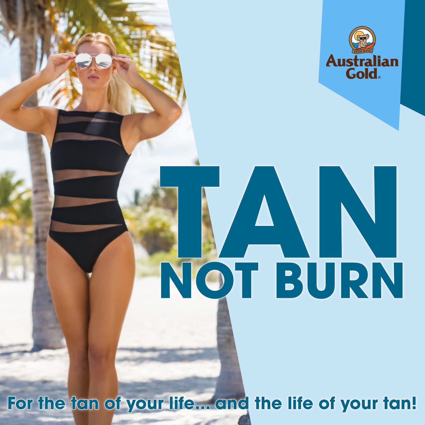Australian Gold Sunscreen Lotion SPF 50, 8 Ounce | Moisture Max | Infused with Aloe Vera | Broad Spectrum | Water Resistant Beauty & Personal Care Australian Gold