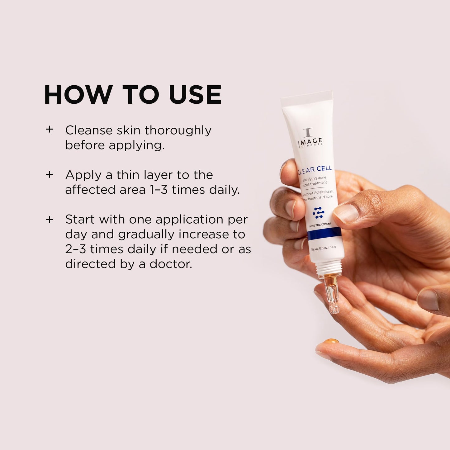 IMAGE Skincare, CLEAR CELL Clarifying Acne Spot Treatment, with Salicylic Acid, Targets Existing Acne Blemishes while Preventing New Blemishes from Beauty & Personal Care IMAGE Skincare