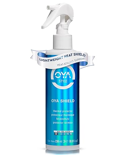 OYA SHIELD Heat Protection Spray - Protects, Strengthens and Improves Hair Elasticity - Lightweight Thermal Shield for Blow Dryer, Flat Iron & Curling Beauty & Personal Care OYA