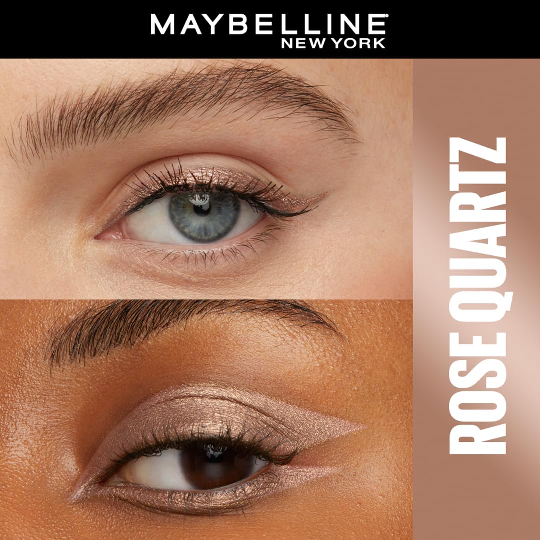 MAYBELLINE New York Tattoo Studio Long-Lasting Sharpenable Eyeliner Pencil, Glide on Smooth Gel Pigments with 36 Hour Wear, Waterproof Rose Quartz