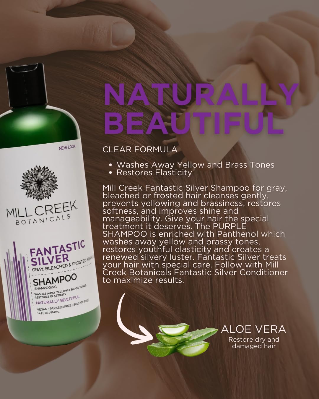 Mill Creek Fantastic Silver Shampoo and Conditioner Bundle Beauty & Personal Care Mill Creek